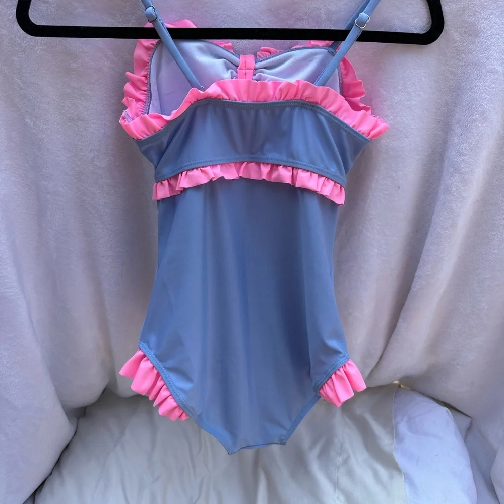 Teen‎ one piece size 11-12 blue and pink